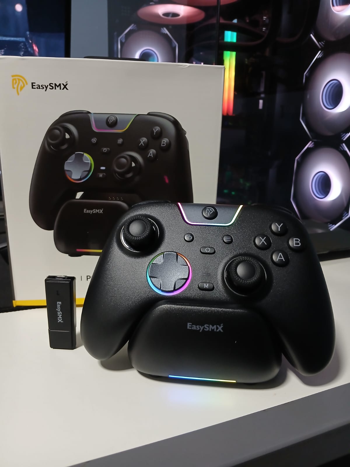 Controle EasySMX X05 Pro + Dock